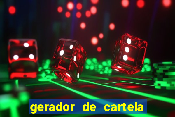 gerador de cartela de bingo